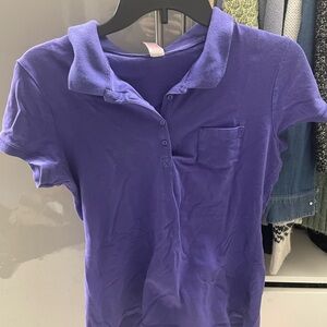 No Boundaries Violet Polo Shirt